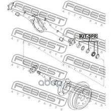 Подшипник Полуоси | Зад Прав Лев | Kia Sportage 1998-2003 Febest арт. KITSPR