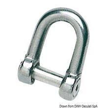 Osculati Anchor shackle AISI 316 5 mm, 01.080.05