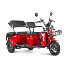 Трицикл Rutrike Экипаж Люкс красный-2372