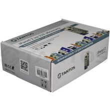 Tantos ✔ Комплект видеодомофонаTantos Elly + Ipanel 2 Металл 4 абонента, 4 этажа