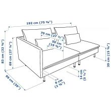 Смарт Кушетка Седерхамн grey