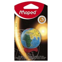 Точилка MAPED Globe ГЛОБУС 1 отверстие Металл Блистер