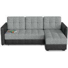 Смарт Диван угловой Лофт Дарк Грей еврокнижка