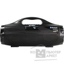 Sven PS-460, черный 18 Вт, Bluetooth, FM, USB, microSD, LED-дисплей, 1800мА ч