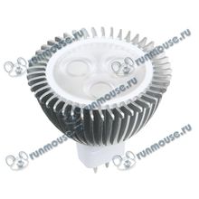 Лампа светодиодная FlexLED "LED-GU53-3.5W-01C", GU5.3, 3.5Вт, холодный белый (ret) [100397]