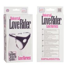 California Exotic Novelties Трусы для страпона с универсальным креплением Universal Love Rider Luxe Harness