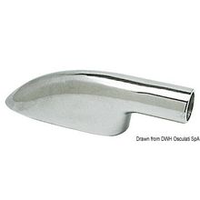 Osculati Handrail terminal chromed brass 22 mm, 41.611.00