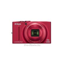 Фотоаппарат Nikon COOLPIX S8200 Red