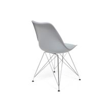 Tetchair Стул TULIP IRON CHAIR (mod.EC-123)   1 шт. в упаковке, серый