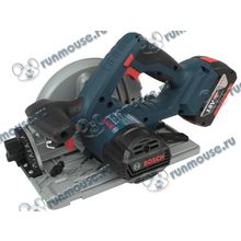 Дисковая пила Bosch "GKS 18V-57 G Professional" 06016A2100, аккум. (Li-Ion 18В, 3400об. мин.) + доп.аккум. + кейс [138686]