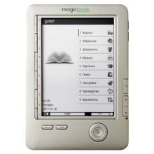 Электронная книга gmini magicbook m61 (champagne, 6 600*800, mp3 player, speakers, microsd 4gb, miniusb, charger) (00000000340)