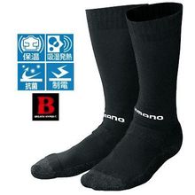 Носки SC-026K Long Socks, Black Shimano