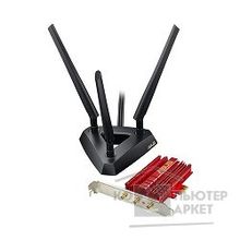 Asus PCE-AC68 Беспроводная сетевая карта PCI-E PCI-Ex1, Dual-band 2.4GHz 5GHz , WLAN 1.3Gbps, 802.11ac, +LowProfile 3x ext Antenna