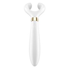  Белый вибромассажер для пар Satisfyer Partner Multifun 3