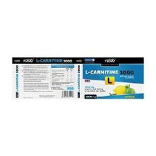 Карнитин (L-карнитин) VP Laboratory L-Carnitine (цитрус) 7х25 мл