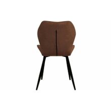 Олмеко Стул Дора черный тенерифе шоколад