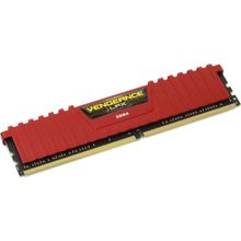 Модуль памяти  Corsair Vengeance LPX   CMK4GX4M1A2400C14R   DDR4  DIMM  4Gb    PC4-19200