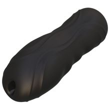 Чёрный мастурбатор Foaming Eve Dolls (247092)