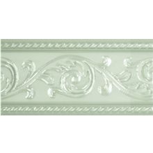 Carmen Ceramic Art Caprichosa Verde Pastel Yara Cenefa 7.5x15 см