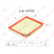 Фильтр Воздушный LYNXauto арт. LA1039