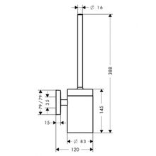 Ершик Hansgrohe PuraVida (41505000)