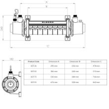 Теплообменник Elecro SST 75 кВт