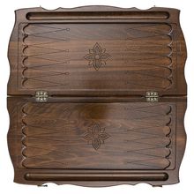 Нарды резные "Герб Чечни"