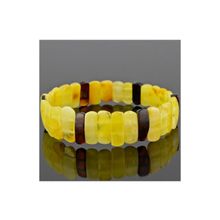 Бусики-Колечки Браслет Янтарь "Лилу" арт. НЯН-бп244