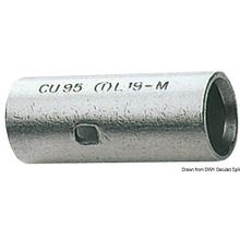 Osculati Copper end-to-end joint 45.5 mm, 14.036.70