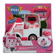 Robocar POLI Машинка Эмбер с аксессуарами 83393