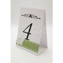 Карточка односторонняя Gilliann Table Numbers NUM011