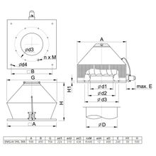 Systemair DVG-H 355D4-6 F400