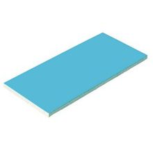 Плитка керамическая Aquaviva, 244 х 119 х 9 мм, цвет светло-голубой