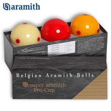 Шары Super Aramith Pro-Cup Carom ?61,5мм 3шара