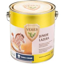 Veres Junior Lazura 2.5 л темно синяя