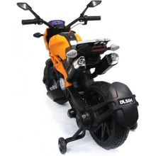 Детский электромотоцикл Harley Davidson - DLS01-ORANGE