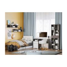 Сильва Детская Summit 2   ясень анкор тёмный   белый