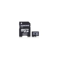 карта памяти TransFlash 16Gb MicroSDHC Class 10 UHS-I Transcend Ultimate, TS16GUSDHC10U1, адаптер