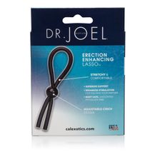 Лассо на пенис из латекса Dr. Joel Kaplan Erection Enhancing Lasso Rings Черный