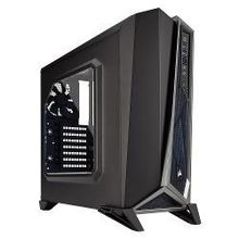 корпус Corsair Carbide Series SPEC-ALPHA, MidiTower, ATX, без БП, окно, черно-серый, CC-9011084-WW