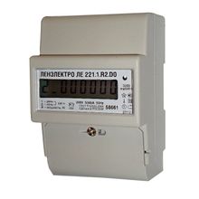 Счетчик электричества ЛЕ 221.1 (R2.DO 2 тарифа DIN  )