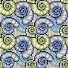 Мозаика Architeza панно из Monpansie Ракушки 1 64,4х64,4