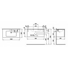 Тумба с раковиной Laufen Pro S 8.6096.6.463.104.1