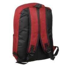 Рюкзак подростковый, 1 отд. на молнии, 3 кармана, полиэстер, 2 цвета: синий, красный, 40x30x18см