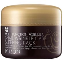 Mizon Snail Wrinkle Care Sleeping Pack 80 мл