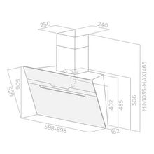 ELICA MAJESTIC SENSE BL F 90