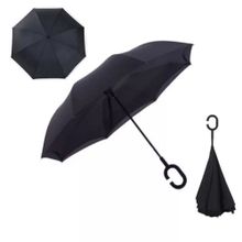 Ветрозащитный зонт Up-brella (Анти- зонт), черный