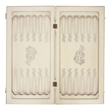 Нарды резные "Адам и Ева" Патина