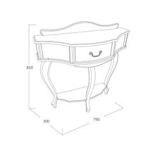 ПМ: Мебелик Консоль "Джульетта"