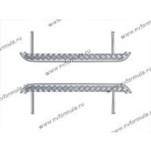 Порог-подножка дополнительный 2121-213, 21214 4х4 с алюминиевым листом